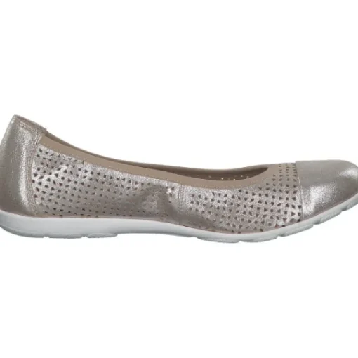 Damen Caprice Ballerinas<9-22151-42/341, Ballerinas, Damen, TAUPE METALLIC