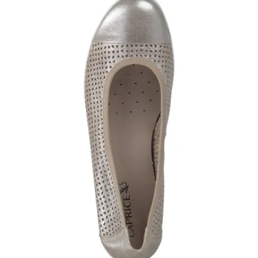 Damen Caprice Ballerinas<9-22151-42/341, Ballerinas, Damen, TAUPE METALLIC