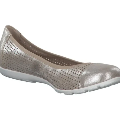 Damen Caprice Ballerinas<9-22151-42/341, Ballerinas, Damen, TAUPE METALLIC