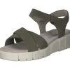 Damen Caprice Sandalen<28258, Klassische Sandalen, Damen, Cactus Nubuc
