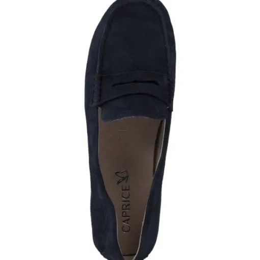 Damen Caprice Slipper<24651, Mokassins, Damen, Blau