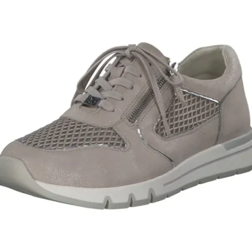 Damen Caprice Klassische- & Business Schuhe<23706, Schnürschuhe, Damen, LT GREY COMB