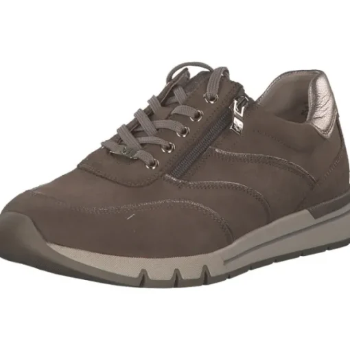 Damen Caprice Klassische- & Business Schuhe<9-23752-43/345, Schnürschuhe, Damen, TAUPE COMB