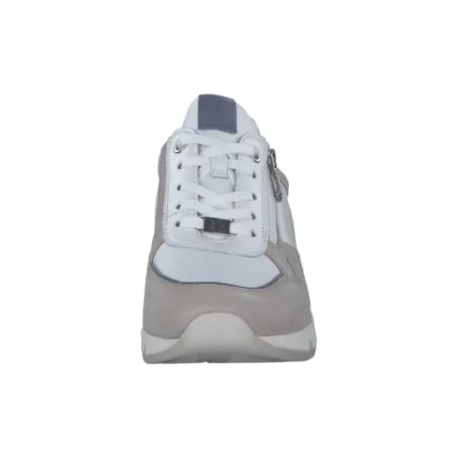 Damen Caprice Klassische- & Business Schuhe<23724, Schnürschuhe, Damen, WHITE/SILVER