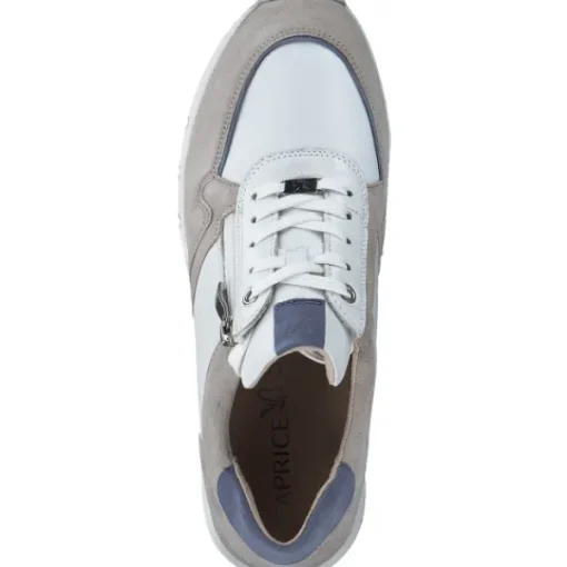 Damen Caprice Klassische- & Business Schuhe<23724, Schnürschuhe, Damen, WHITE/SILVER