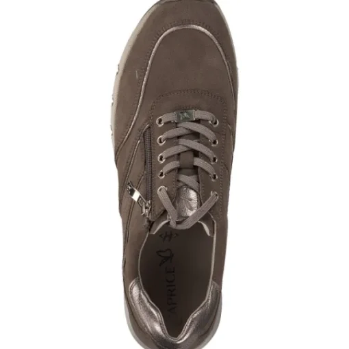 Damen Caprice Klassische- & Business Schuhe<9-23752-43/345, Schnürschuhe, Damen, TAUPE COMB
