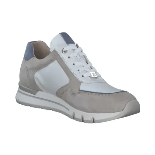 Damen Caprice Klassische- & Business Schuhe<23724, Schnürschuhe, Damen, WHITE/SILVER