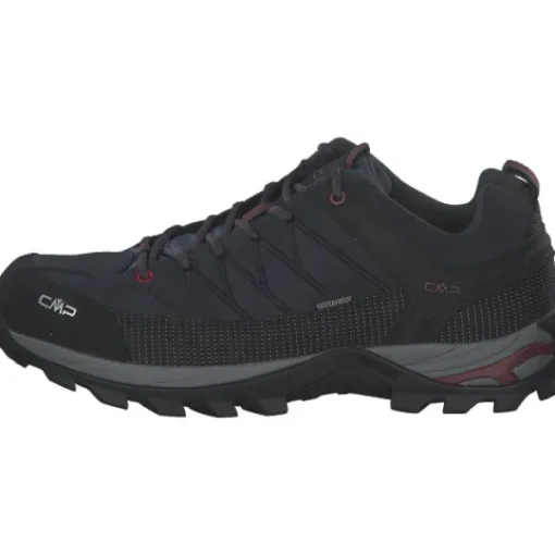Herren CMP Outdoor- & Wanderschuhe<Rigel Low 3Q13247, Trekkingschuhe, Herren, Schwarz (Asphalt-Syrah)