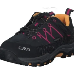 Kinder CMP Outdoor- & Wanderschuhe<Rigel Low 3Q13244 W, Trekkingschuhe, Kinder, antracite/bouganville