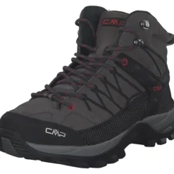 Herren CMP Outdoor- & Wanderschuhe<Rigel Mid 3Q12947, Trekkingschuhe, Herren, Grau/Schwarz