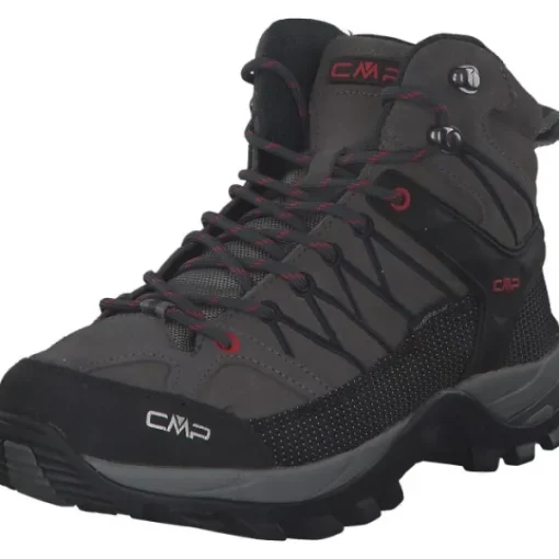 Herren CMP Outdoor- & Wanderschuhe<Rigel Mid 3Q12947, Trekkingschuhe, Herren, Grau/Schwarz