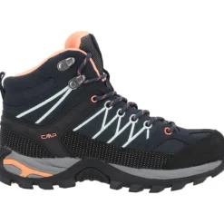 Damen CMP Outdoor- & Wanderschuhe<Rigel Mid 3Q12946, Trekkingschuhe, Damen, B.BLUE-GIADA-PEACH