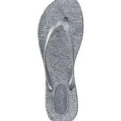 Damen Comforta Pantoletten & Badeschuhe<705701, Zehentrenner, Damen, silver
