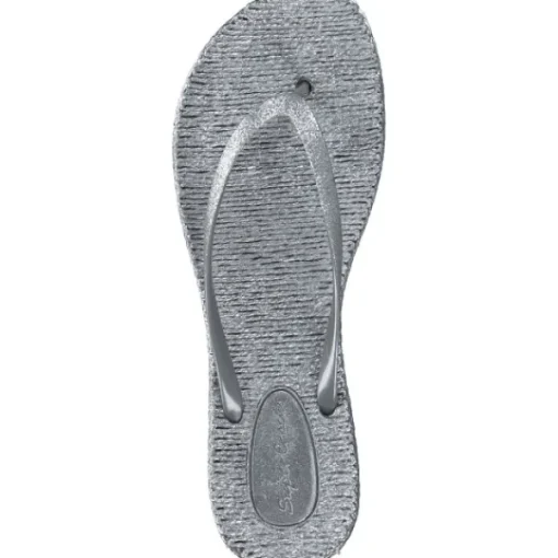 Damen Comforta Pantoletten & Badeschuhe<705701, Zehentrenner, Damen, silver