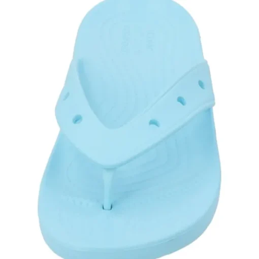 Damen Crocs Pantoletten & Badeschuhe<Classic Flipo 207713, Zehentrenner, Damen, arctic