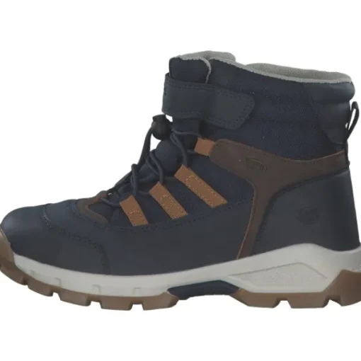 Kinder Dockers Stiefel<53SV701-637606, Winterstiefel, Kinder, blau/multi