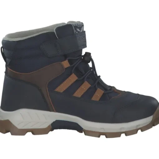 Kinder Dockers Stiefel<53SV701-637606, Winterstiefel, Kinder, blau/multi