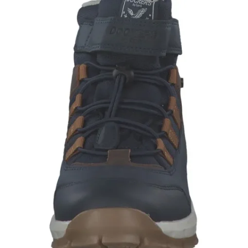 Kinder Dockers Stiefel<53SV701-637606, Winterstiefel, Kinder, blau/multi
