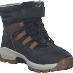 Kinder Dockers Stiefel<53SV701-637606, Winterstiefel, Kinder, blau/multi