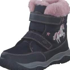 Kinder Dockers Stiefel<49TH720-637660, Winterstiefel, Kinder, Navy (Blau)