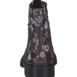 Damen Dockers Stiefel<45TS201, Schnürstiefel, Damen, bordeaux/multi