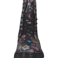 Damen Dockers Stiefel<45TS201, Schnürstiefel, Damen, bordeaux/multi