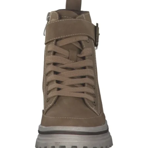 Damen Dockers Stiefel<49VR301, Schnürstiefel, Damen, Braun