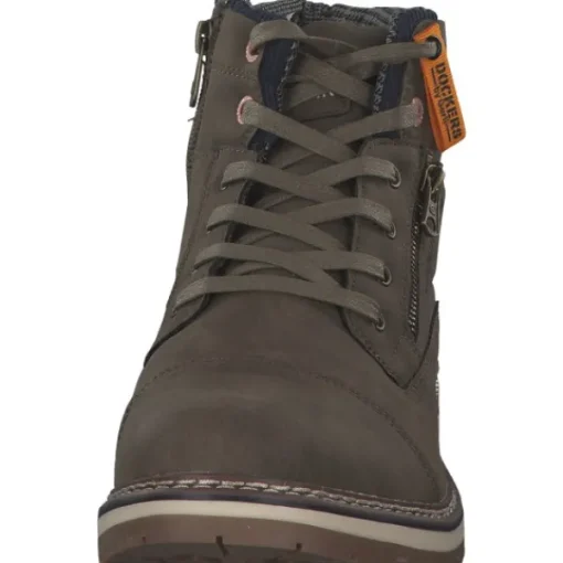 Herren Dockers Stiefel<49WY005, Schnürstiefeletten, Herren, Grau
