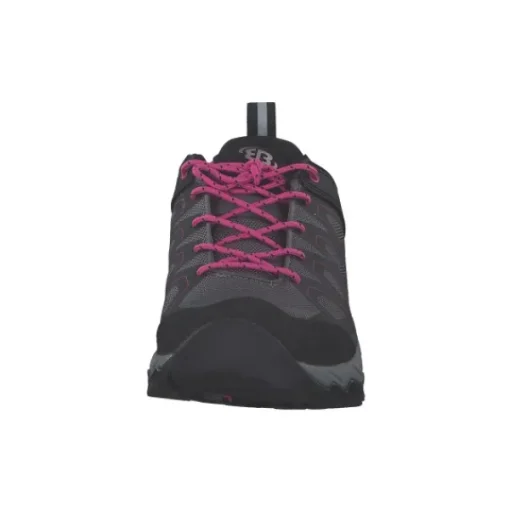 Damen EB-Sport Klassische- & Business Schuhe<211304, Schnürschuhe, Damen, grau/schwarz/pink