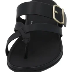 Damen Fit Flop Pantoletten & Badeschuhe<Gracie Buckle HM5, Zehentrenner, Damen, Schwarz