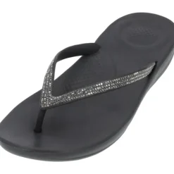 Damen Fit Flop Pantoletten & Badeschuhe<Iqushion Sparkle R08, Badeschuhe, Damen, Schwarz