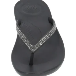 Damen Fit Flop Pantoletten & Badeschuhe<Iqushion Sparkle R08, Badeschuhe, Damen, Schwarz