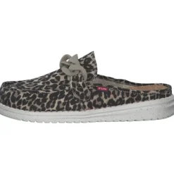 Damen Fusion Pantoletten & Badeschuhe<Ella, Plateau-Pantoletten, Damen, chain leo beige