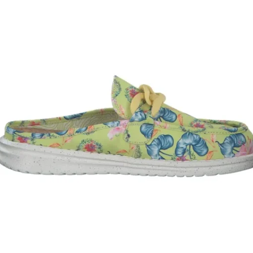 Damen Fusion Pantoletten & Badeschuhe<Ella, Plateau-Pantoletten, Damen, chain calla jasmine