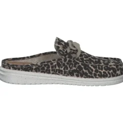Damen Fusion Pantoletten & Badeschuhe<Ella, Plateau-Pantoletten, Damen, chain leo beige