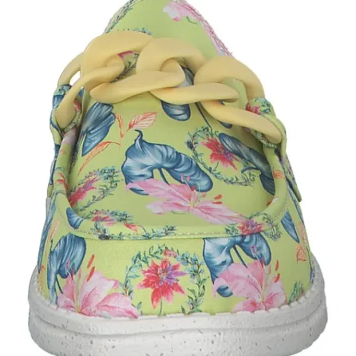 Damen Fusion Pantoletten & Badeschuhe<Ella, Plateau-Pantoletten, Damen, chain calla jasmine