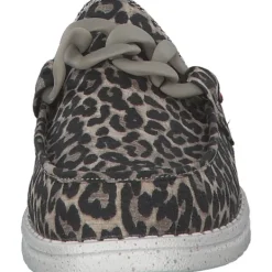 Damen Fusion Pantoletten & Badeschuhe<Ella, Plateau-Pantoletten, Damen, chain leo beige