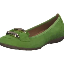 Damen Gabor Ballerinas<44.166, Ballerinas, Damen, granny green(gold)