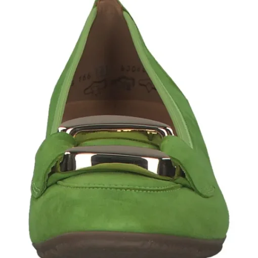 Damen Gabor Ballerinas<44.166, Ballerinas, Damen, granny green(gold)
