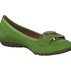 Damen Gabor Ballerinas<44.166, Ballerinas, Damen, granny green(gold)