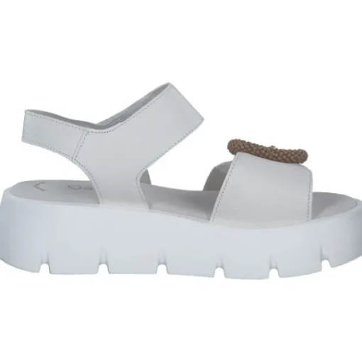 Damen Gabor fashion Sandaletten<Gabor 64.754, Keilsandaletten, Damen, latte(buckle:natur