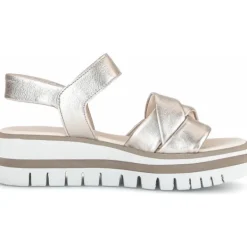 Damen Gabor Sandaletten<44.622, Keilsandaletten, Damen, puder