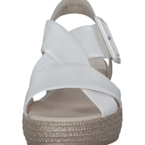 Damen Gabor fashion Sandaletten<Gabor 64.572, Keilsandaletten, Damen, LATTE