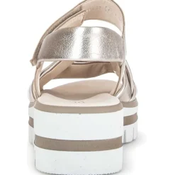 Damen Gabor Sandaletten<44.622, Keilsandaletten, Damen, puder