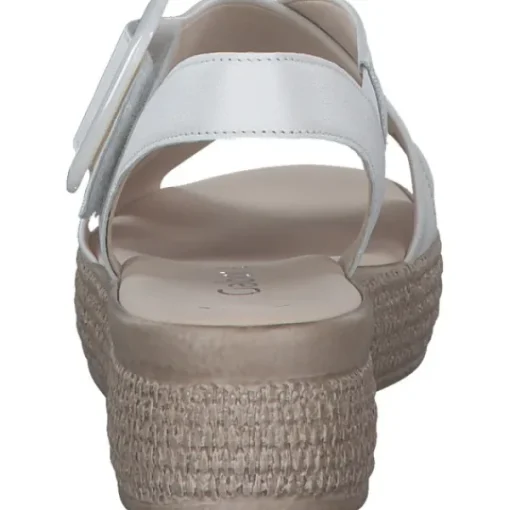 Damen Gabor fashion Sandaletten<Gabor 64.572, Keilsandaletten, Damen, LATTE