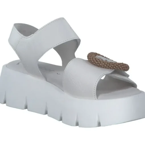 Damen Gabor fashion Sandaletten<Gabor 64.754, Keilsandaletten, Damen, latte(buckle:natur