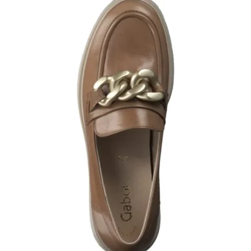 Damen Gabor Ballerinas<95.230, Klassische Ballerinas, Damen, Braun