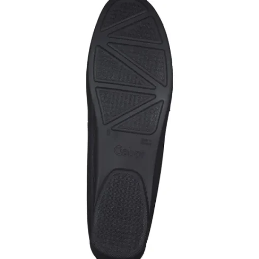 Damen Gabor Slipper<44.200, Mokassins, Damen, schwarz