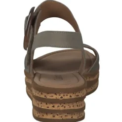 Damen Gabor Sandaletten<84.550, Plateau-Sandaletten, Damen, Braun