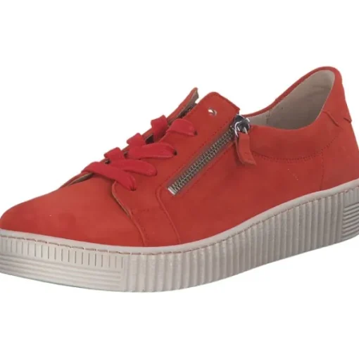 Damen Gabor Klassische- & Business Schuhe<43.334, Schnürschuhe, Damen, pumpkin (rot)